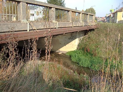 Vrahovická - most přes Romži