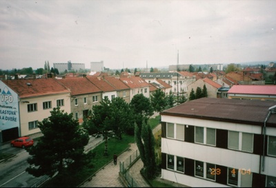 Výhled ze staré školní budovy