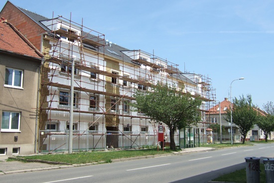 Výstavba nové budovy