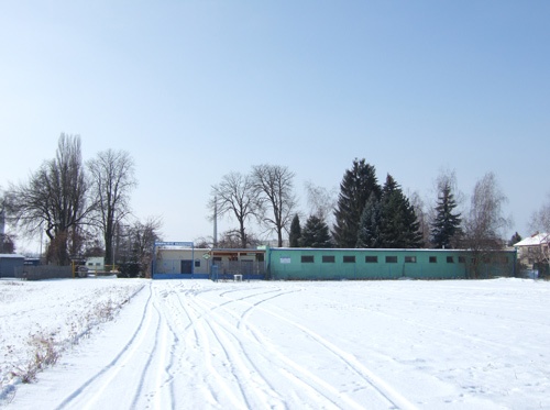 Koupaliště v zimě